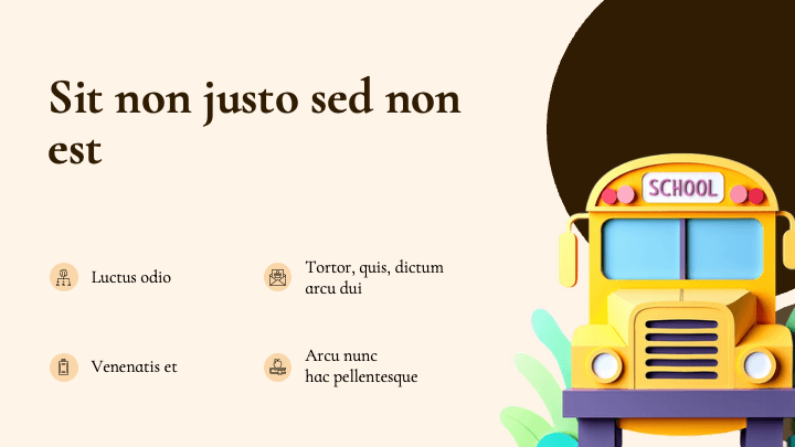 Paper Collage Orange Warm slide 3